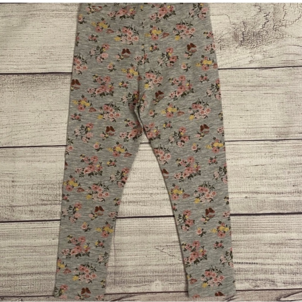 NWT BCBG floral leggings size 3T - Picture 3 of 4